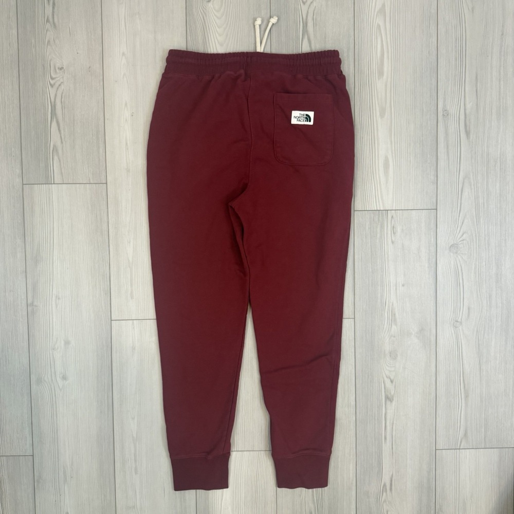 The North Face Jogger Pants Mens Medium Fleece Sweatpants Logo Patch A7WXI